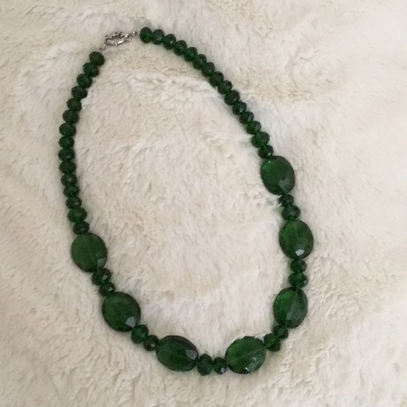 Jewelry - NEW Green Beaded Statement Necklace Jewelry - NEW Green Beaded Statement Necklace